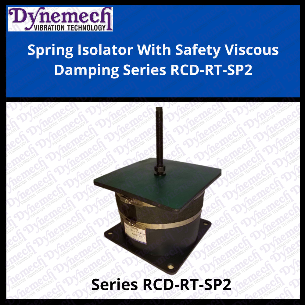 Spring Isolator With Safety Viscous Damping Series RCD-RT-SP2