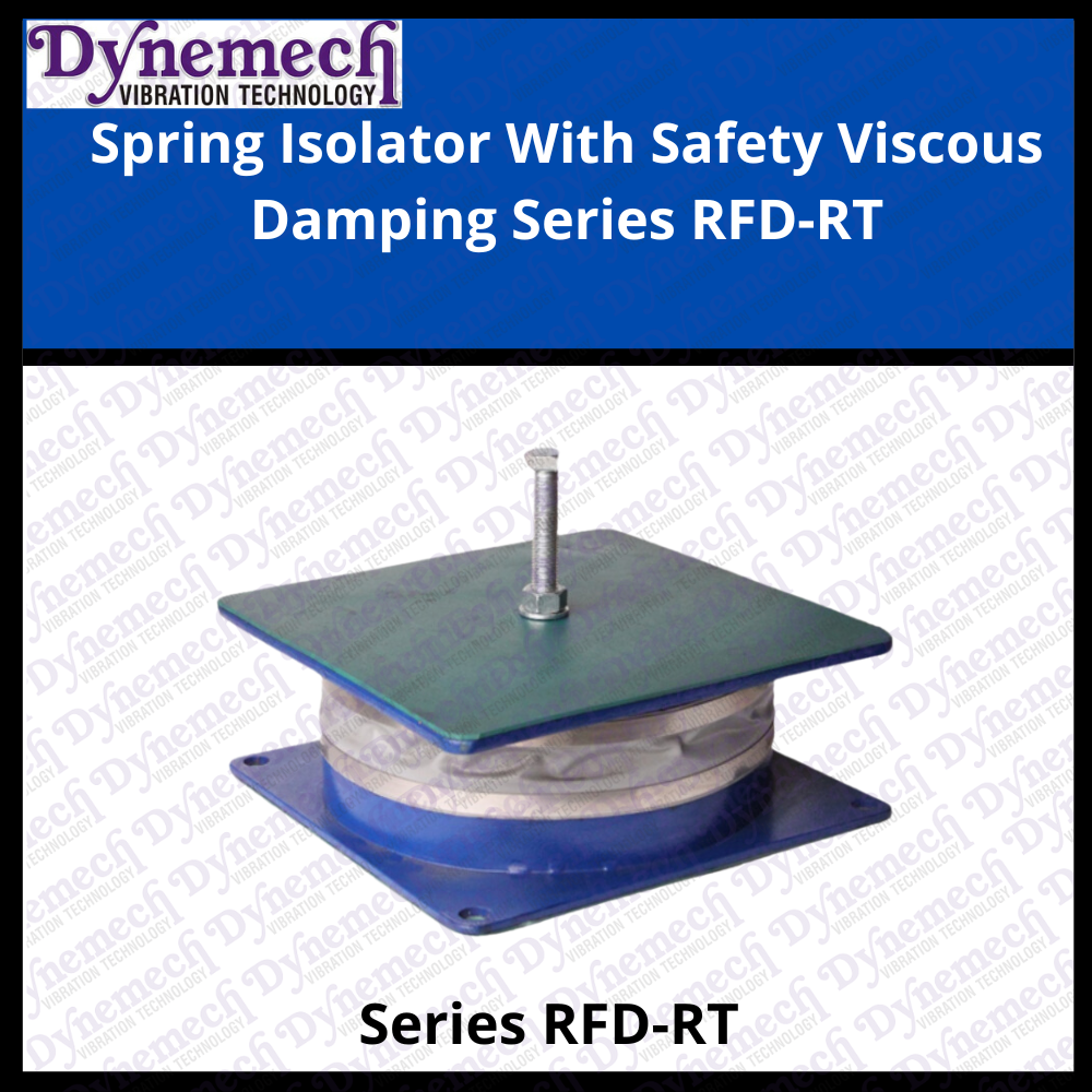 Spring Isolator With Safety Viscous Damping Series RFD-RT