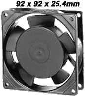 Commonwealth compact Axial fans