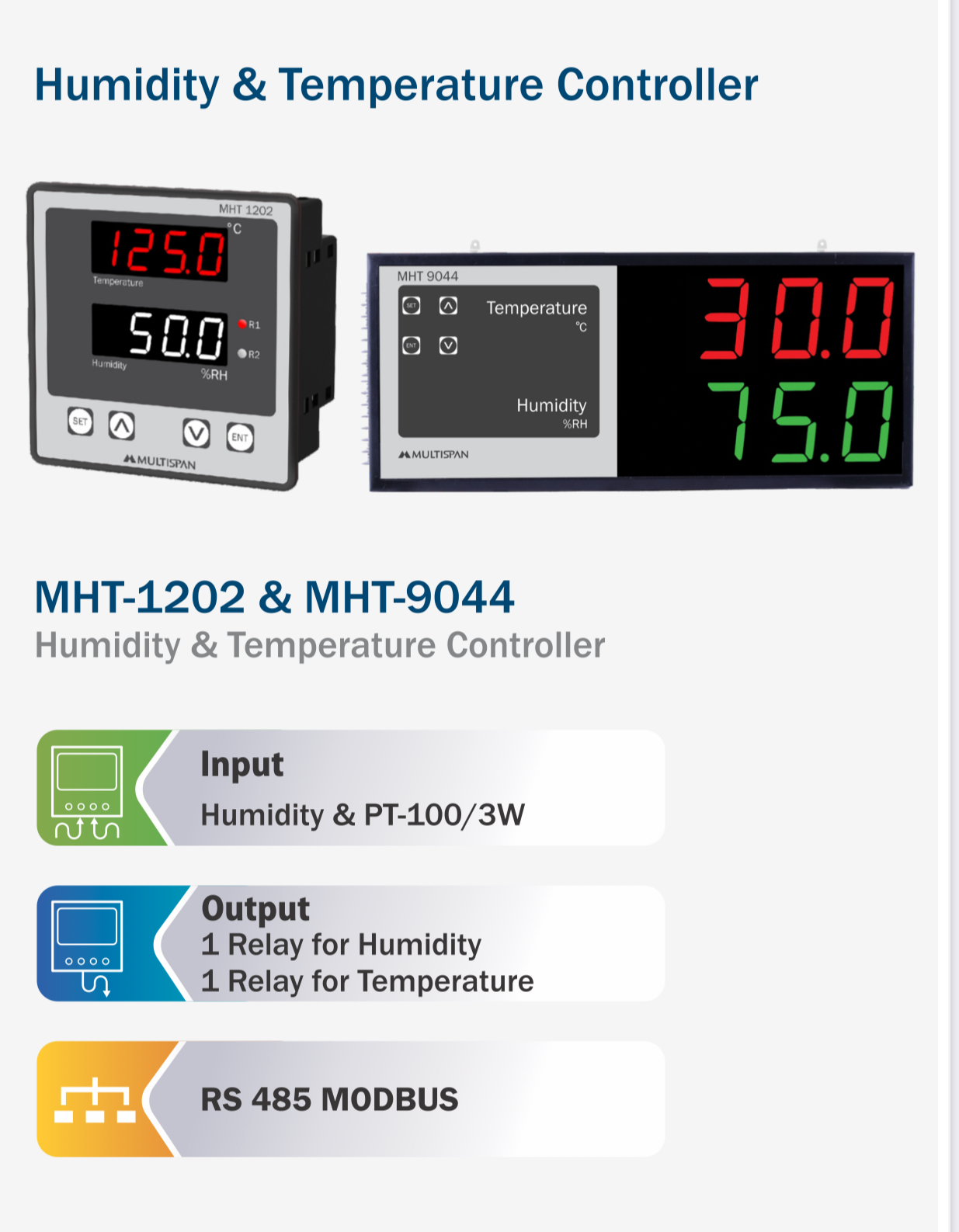 Humidity controller 