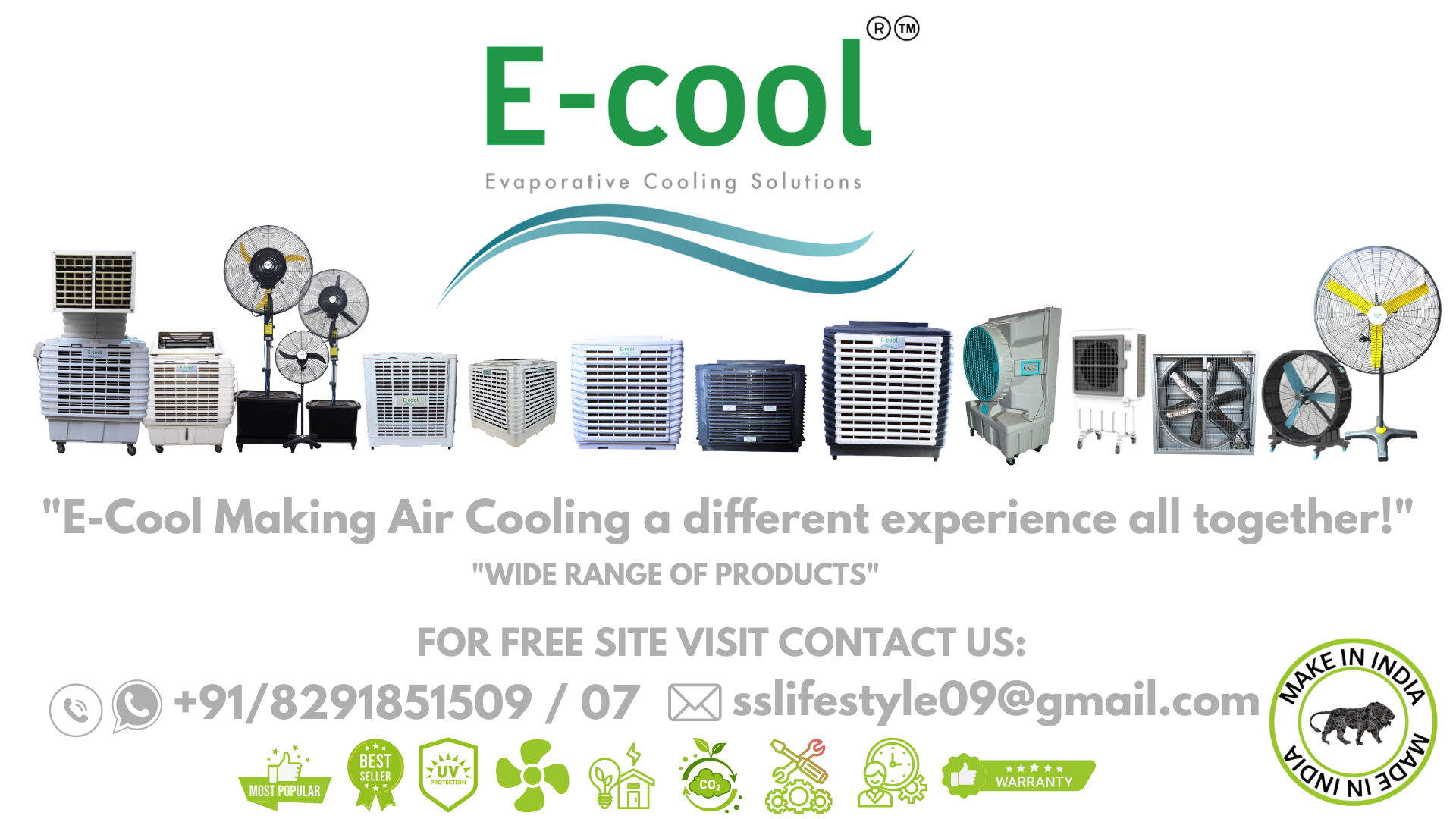 All Products Manufactured by E-Cool